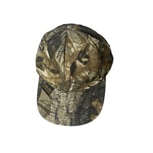 Gore-Tex Whitewater Outdoors Realtree‎ Hardwoods Camo Hat Size L- XL Made in USA